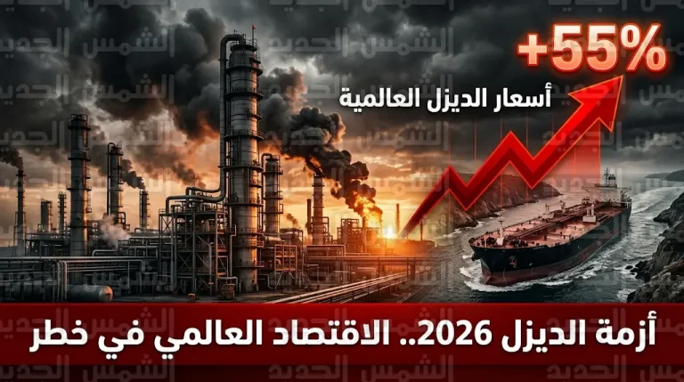 أسعار الديزل اليوم الخميس 12-3-2026 في الأسواق العالمية تسجل زيادة 55% وسط مخاوف من نقص الإمدادات