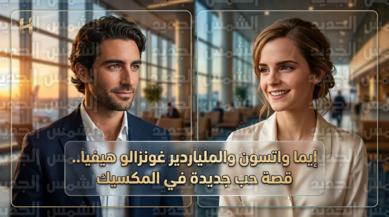 إيما واتسون تتصدر التريند العالمي بعد ظهورها في وضع رومانسي مع الملياردير المكسيكي غونزالو هيفيا