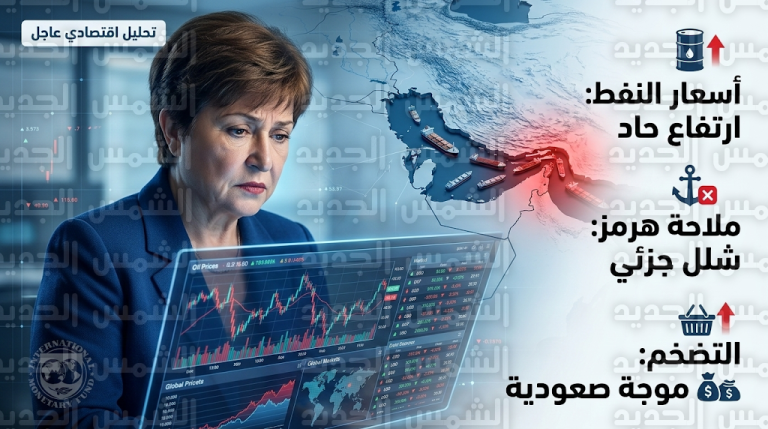 ارتباك في ملاحة مضيق هرمز وقفزة بأسعار النفط مع تحذيرات صندوق النقد الدولي من تقلبات ممتدة للأسواق العالمية