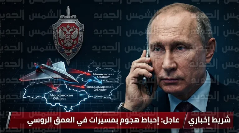 الأمن الفيدرالي الروسي يحبط هجوماً بمسيرات انتحارية على مطارات عسكرية ويعتقل مواطناً بتهمة الخيانة العظمى