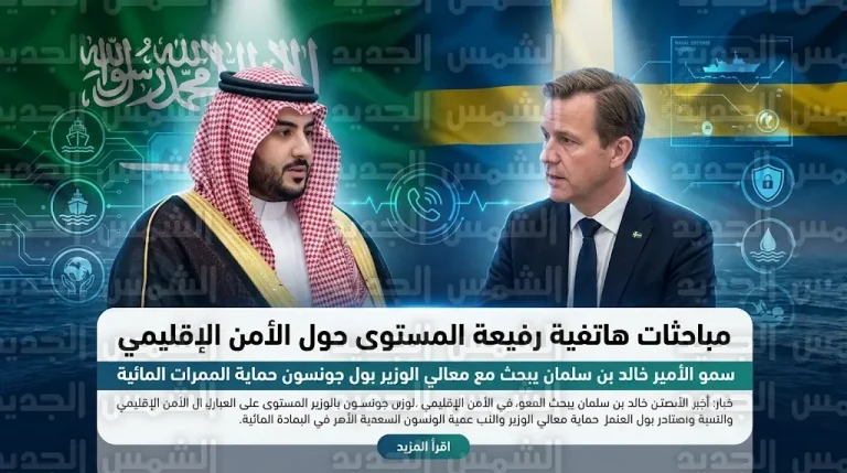 السويد تدين الاعتداءات الإيرانية على أراضي المملكة خلال اتصال هاتفي مع وزير الدفاع