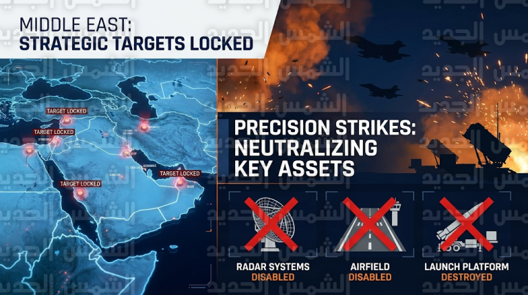الضربات الأمريكية تخرج مطارات عسكرية ومنصات صواريخ للحرس الثوري عن الخدمة