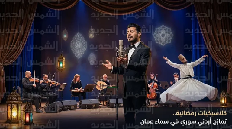 الفنان يزن صباغ يحيي عبق التراث في أمسية كلاسيكيات رمضانية بتعاون أردني سوري بعمان