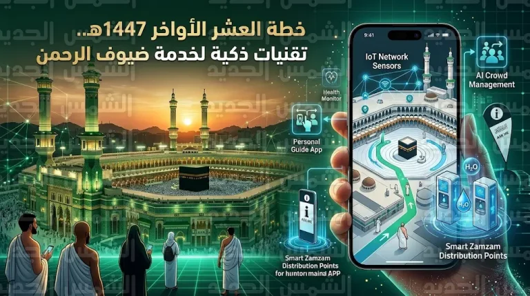 خطة العشر الأواخر من رمضان 1447هـ.. “شؤون الحرمين” تعلن الجاهزية القصوى وتفعيل تقنيات إنترنت الأشياء والخرائط ثلاثية الأبعاد