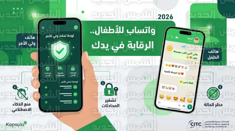 خطوات تفعيل حساب واتساب المدار للأطفال وربطه بهاتف ولي الأمر في السعودية مارس 2026