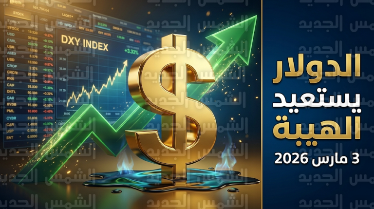 سعر الدولار اليوم الثلاثاء 3 مارس 2026 يقفز لأعلى مستوى في 7 أشهر وسط توترات الشرق الأوسط