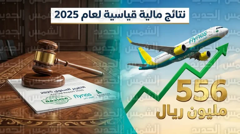 طيران ناس تحقق 556 مليون ريال أرباحاً صافية وتتجاوز 7.84 مليار ريال إيرادات في عام 2025