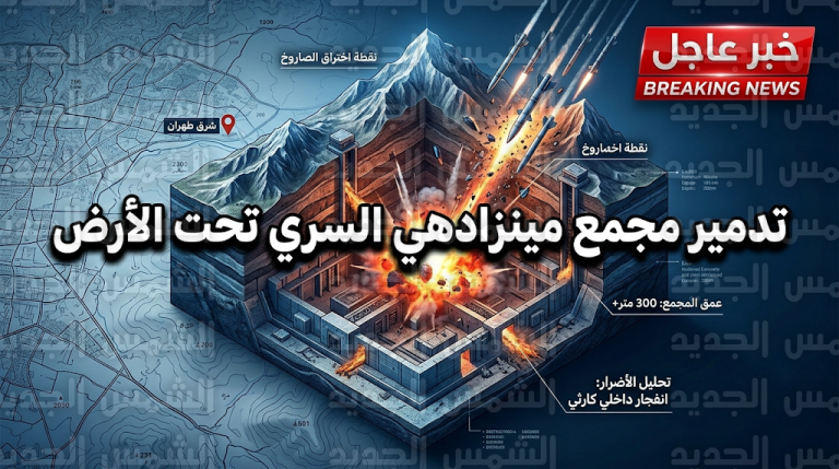 غارة إسرائيلية دقيقة تستهدف منشأة نووية سرية قرب طهران وتدمر عنصراً حيوياً لتطوير الأسلحة الذرية