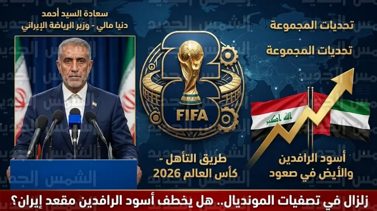 فرصة ذهبية لمنتخب العراق للتأهل المباشر لمونديال 2026 عقب تلميحات إيرانية بالانسحاب