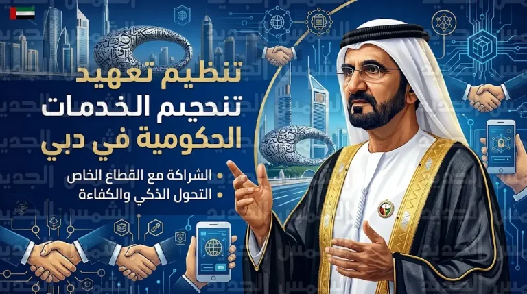 محمد بن راشد يصدر القانون رقم 4 لسنة 2026 بشأن تنظيم تعهيد الخدمات الحكومية في دبي
